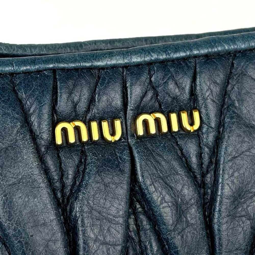 Excellent Condition ● Miu Miu Shoulder Bag Matela… - image 3