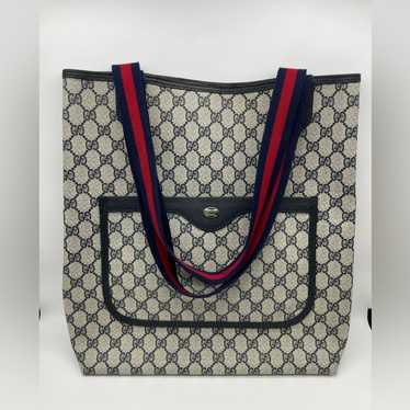 Gucci Sherryline PVC Leather Tote Bag - image 1