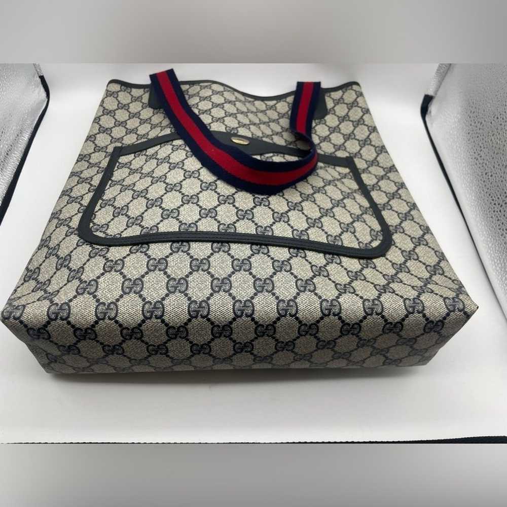 Gucci Sherryline PVC Leather Tote Bag - image 3