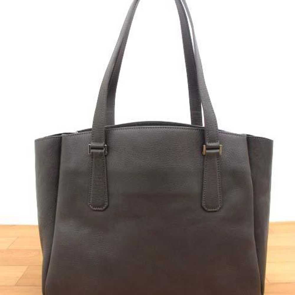 Brand new Hirof Fiore leather tote bag L size gen… - image 3