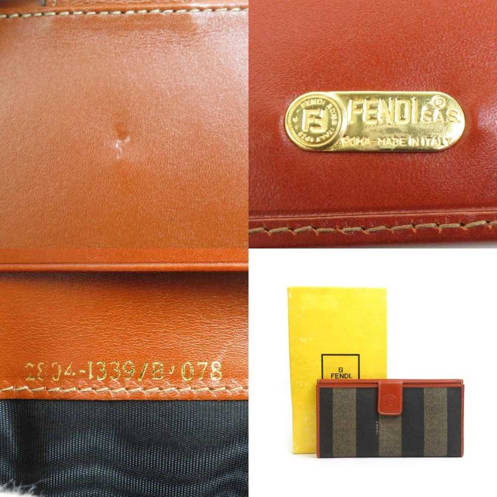 Fendi Pecan Brown Canvas Wallet (Pre-Owned) - image 4