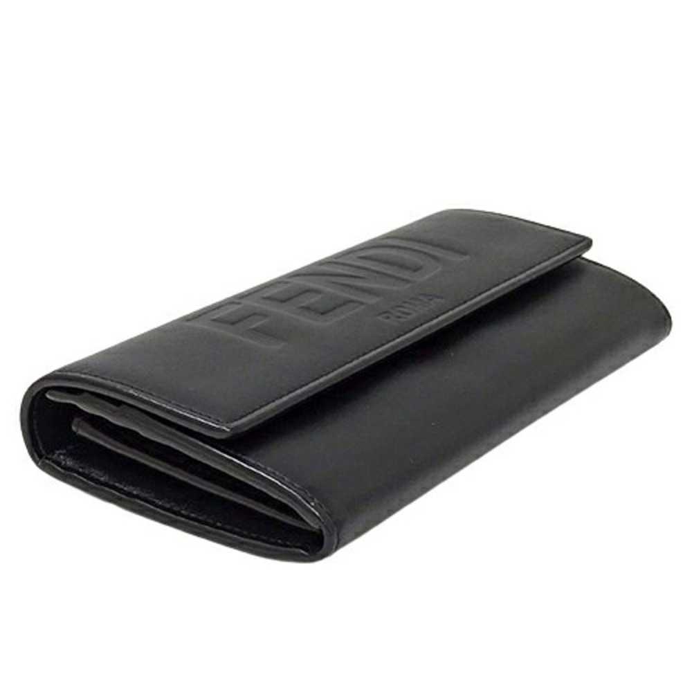 Fendi Black Leather Wallet (Pre-Owned) - image 3