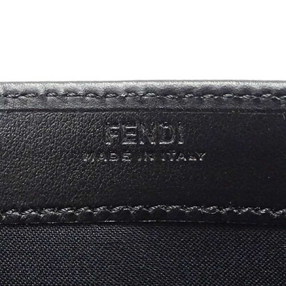 Fendi Black Leather Wallet (Pre-Owned) - image 6