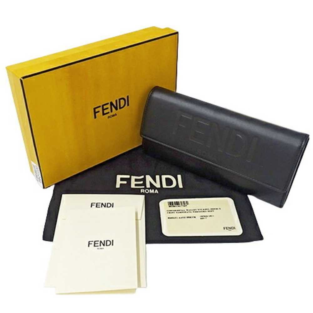 Fendi Black Leather Wallet (Pre-Owned) - image 7