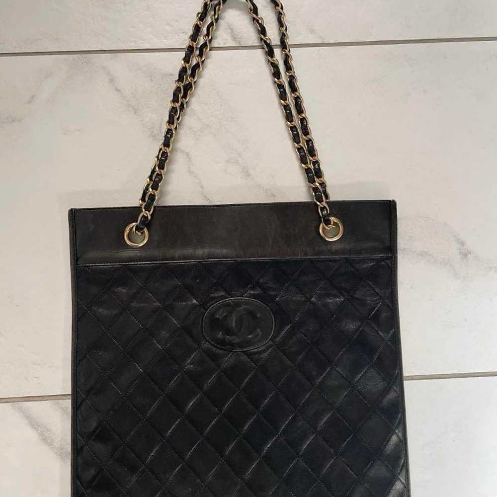 Vintage CHANEL* Matelasse Tote Bag. - image 2