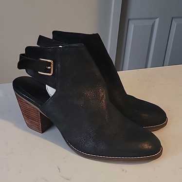 Cole Haan suede booties Black Sz 11 Women