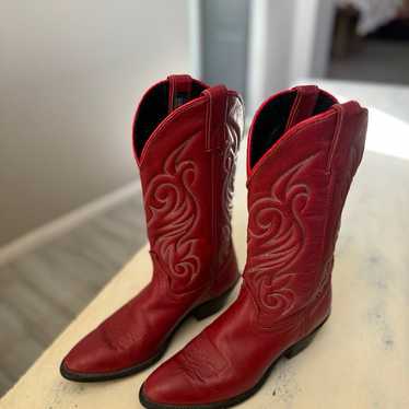 Red Cowgirl Boots