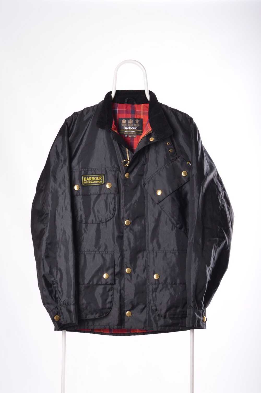 Barbour × Vintage Barbour International A7 Bright… - image 2