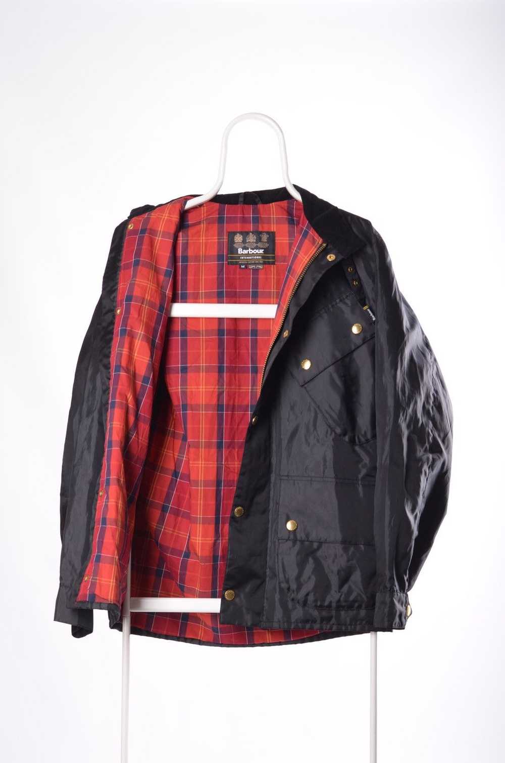 Barbour × Vintage Barbour International A7 Bright… - image 4