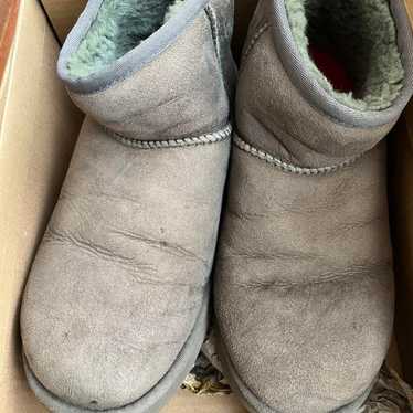 Gray UGG sheepskin boots. - image 1