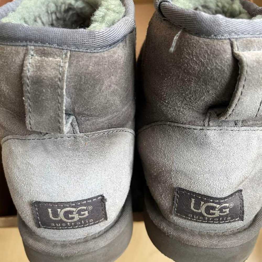 Gray UGG sheepskin boots. - image 2