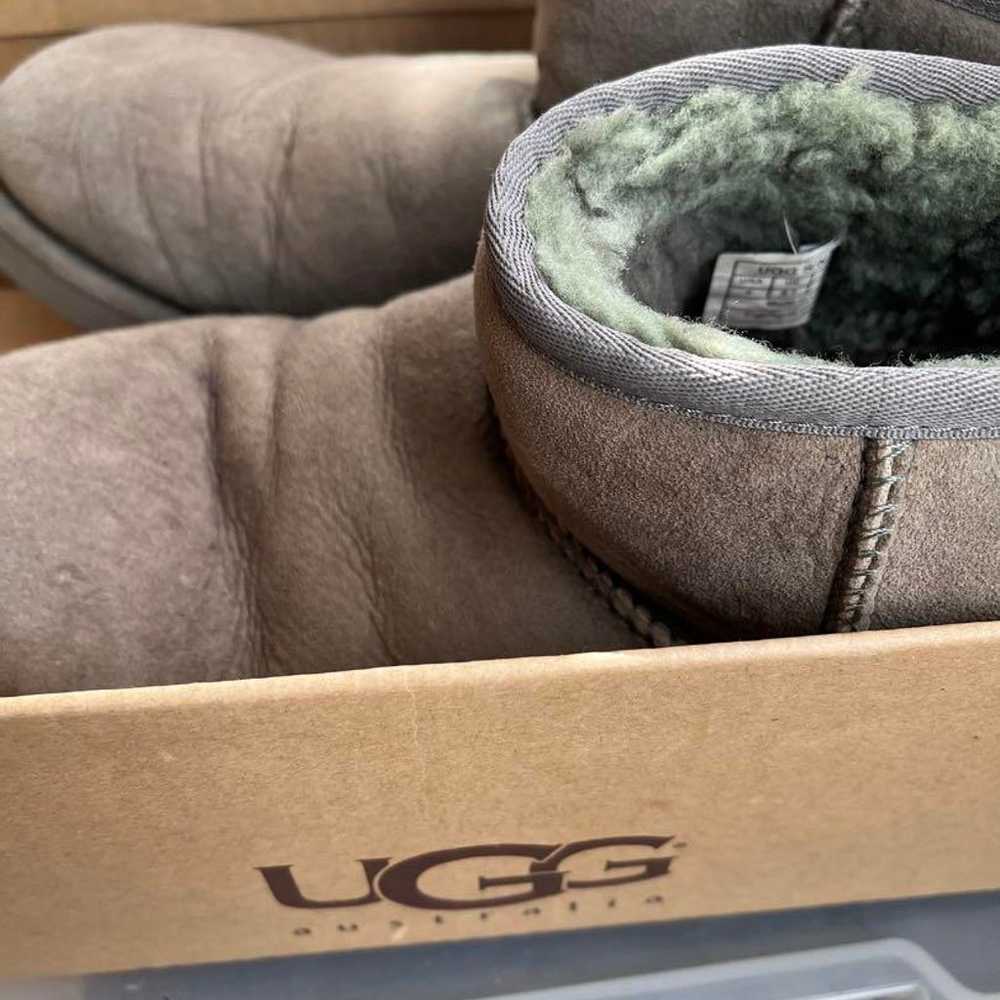 Gray UGG sheepskin boots. - image 3