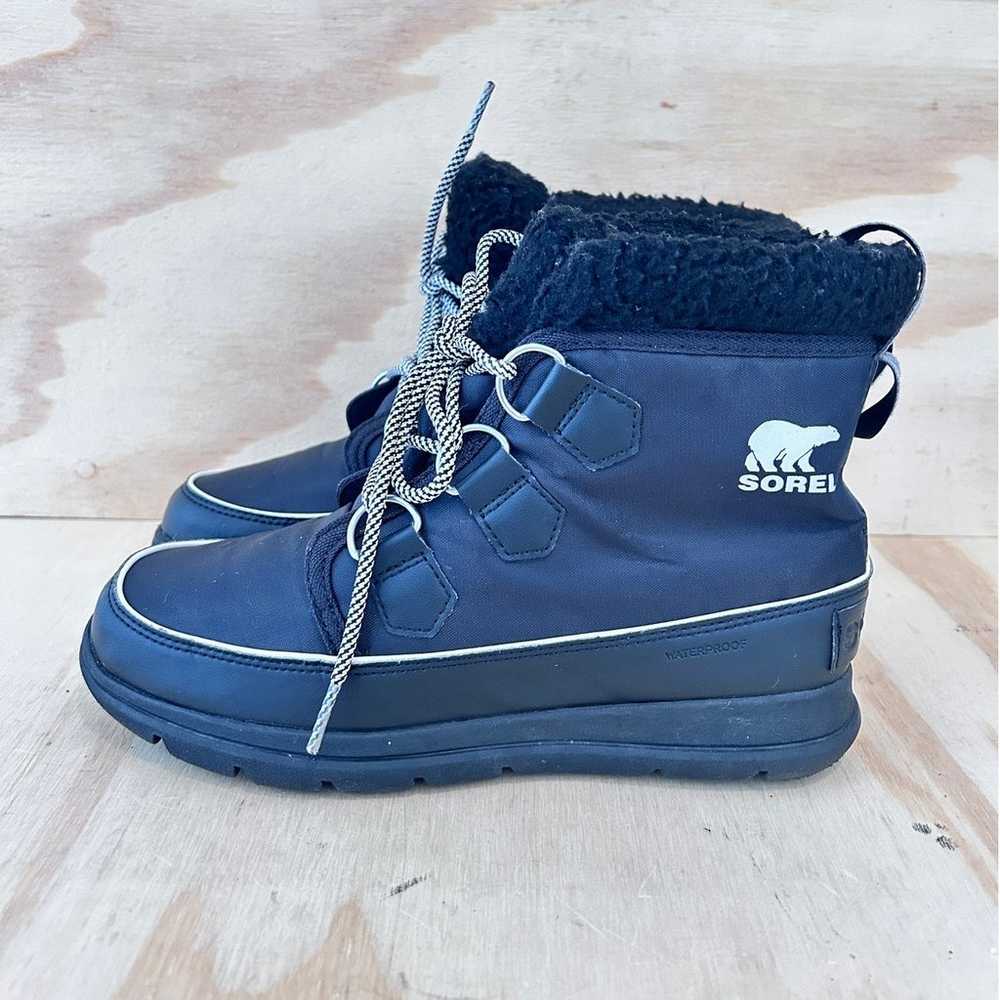 Sorel - Explorer Carnival - Winter Boots - Black … - image 3