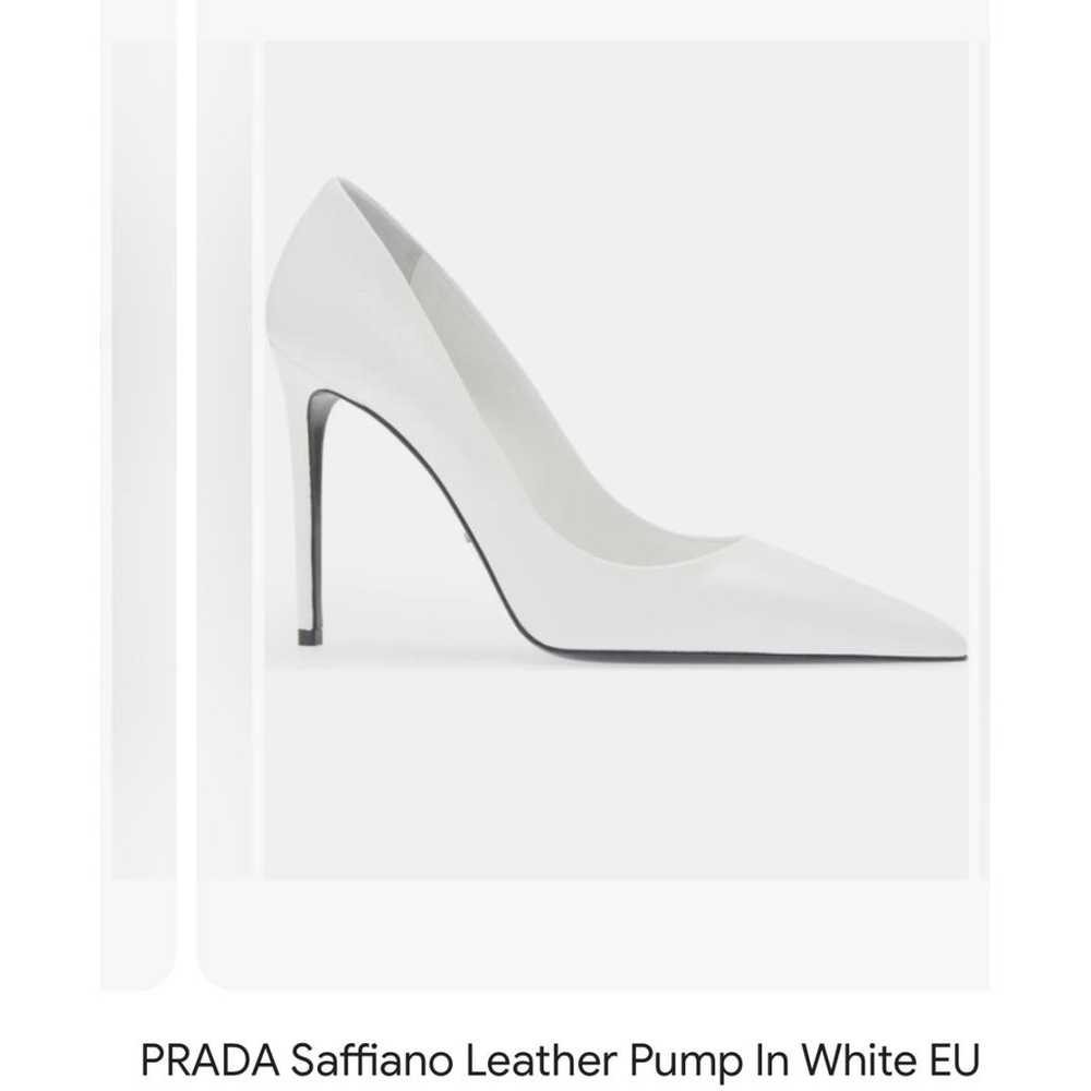 Prada Leather heels - image 6