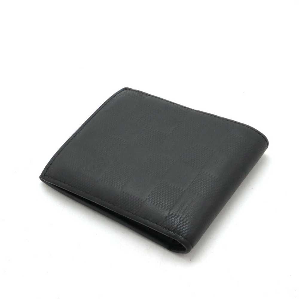 Louis Vuitton Marco Black Leather Wallet (Pre-Own… - image 3