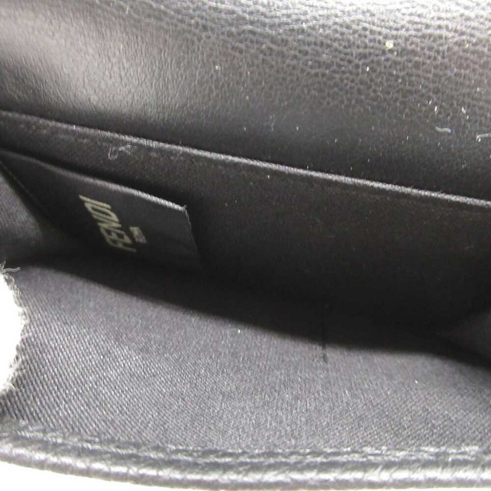 Fendi Black Leather Wallet (Pre-Owned) - image 6