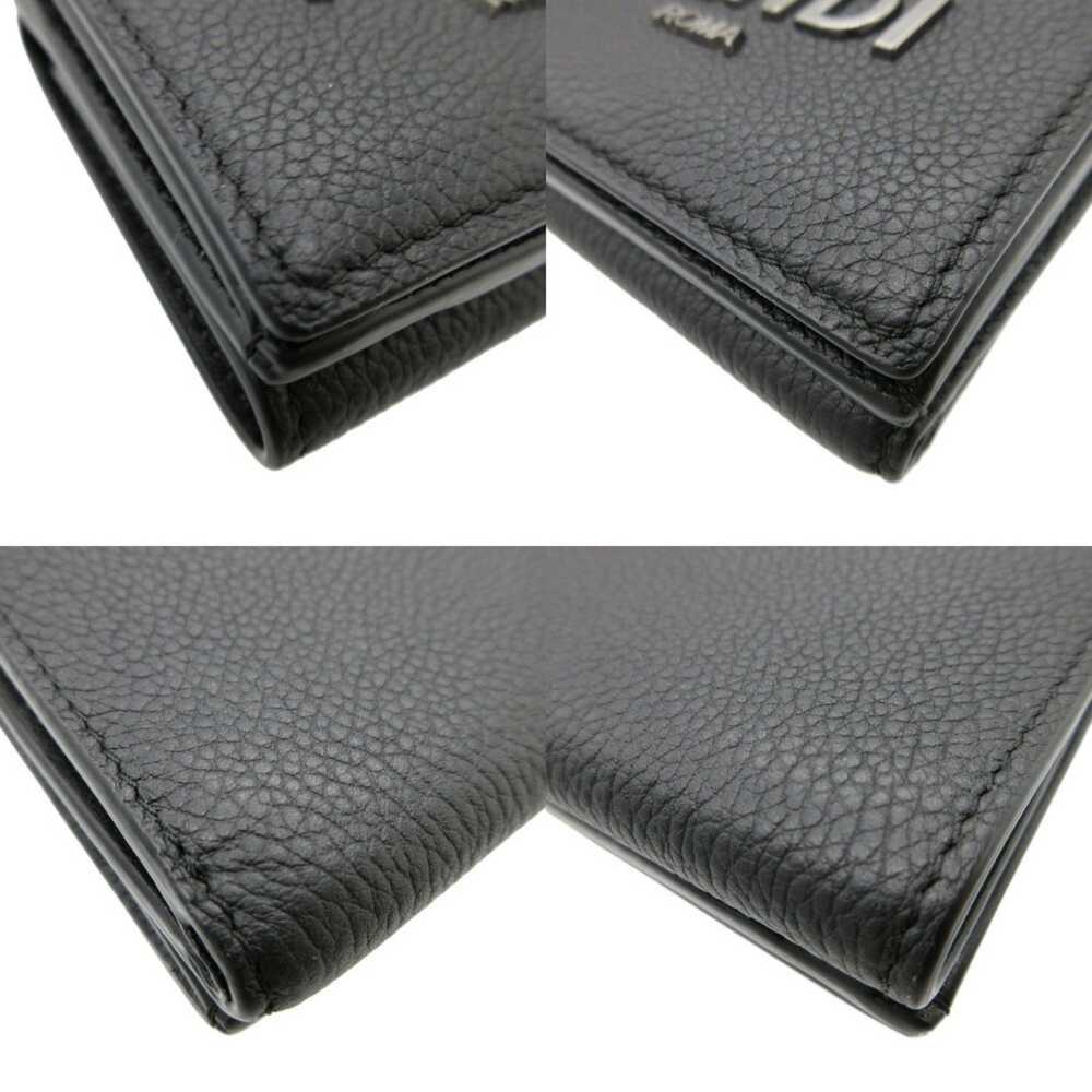 Fendi Black Leather Wallet (Pre-Owned) - image 8