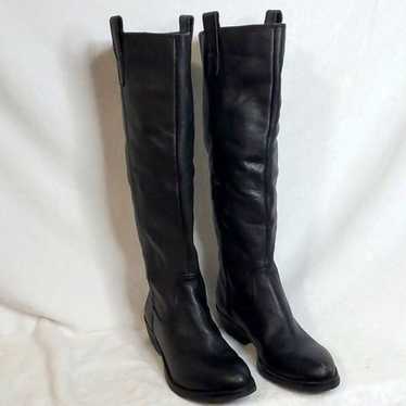 Kanie Black Leather Arturo Chiang  Boots