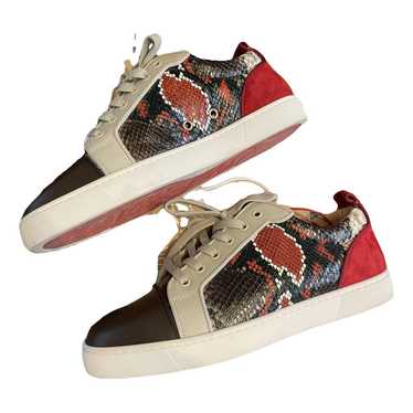 Christian Louboutin Rantulow leather low trainers