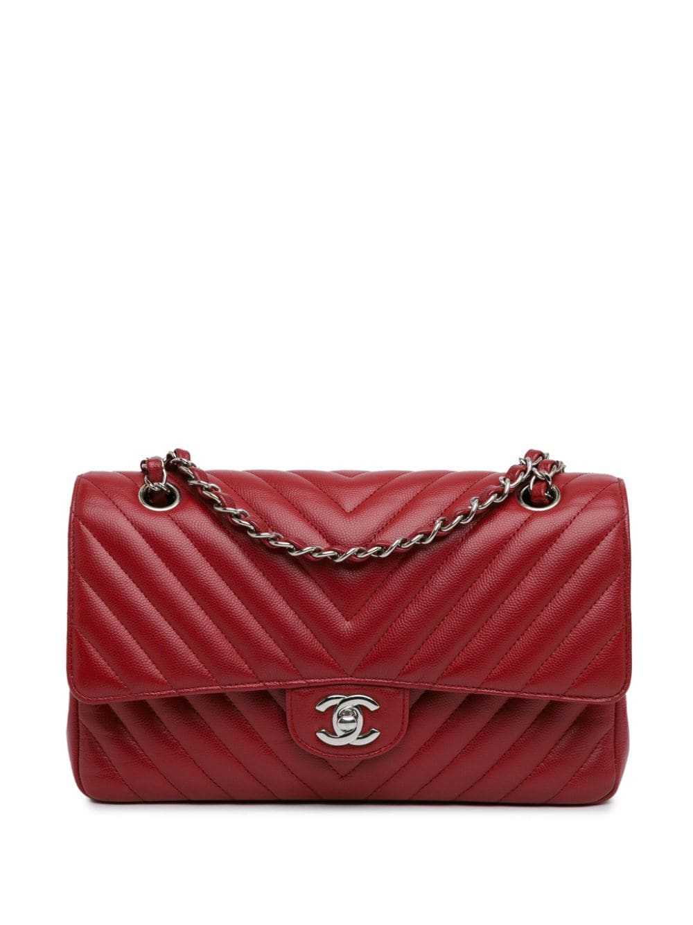 CHANEL Pre-Owned 2016-2017 Medium Classic Chevron… - image 1