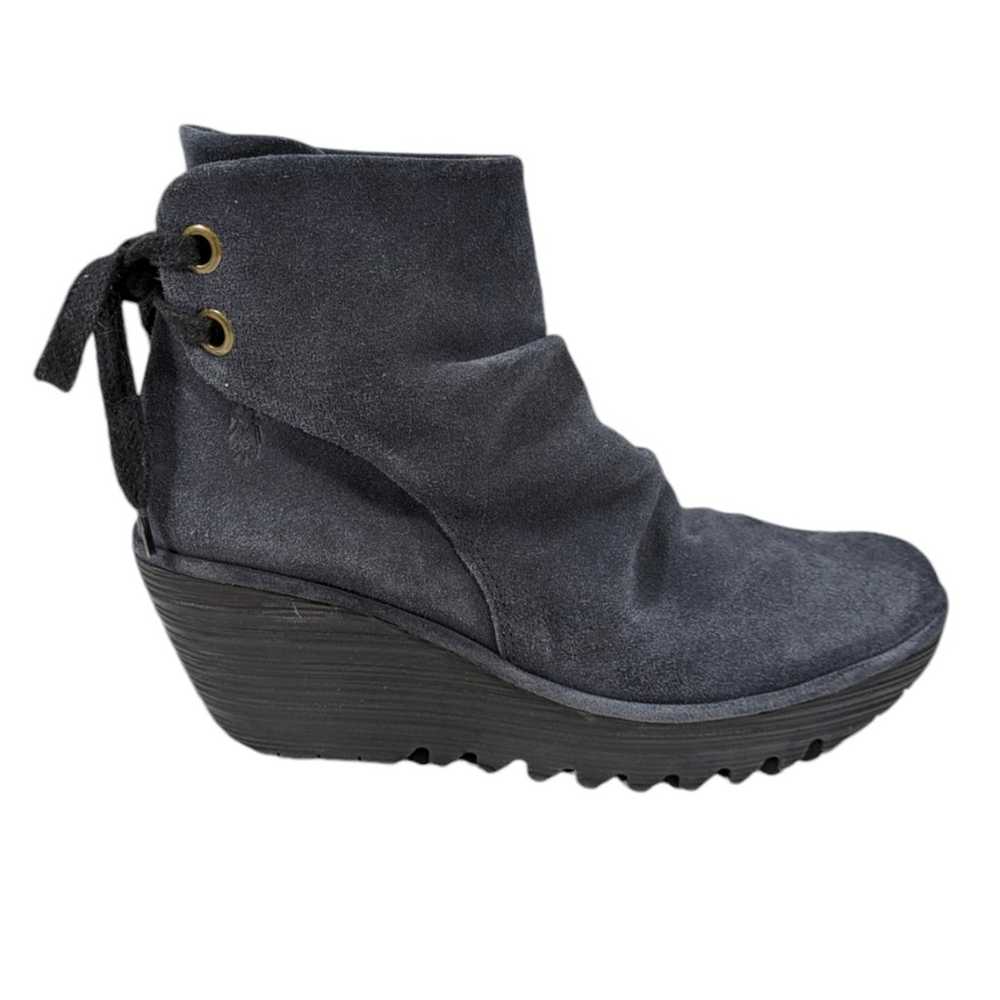 Fly London Yama  Booties GUC $149 Size 41 US 10  … - image 1