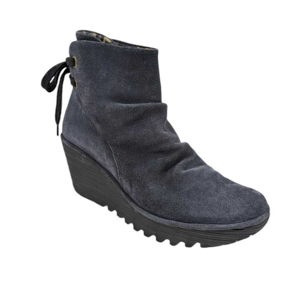 Fly London Yama  Booties GUC $149 Size 41 US 10  … - image 2