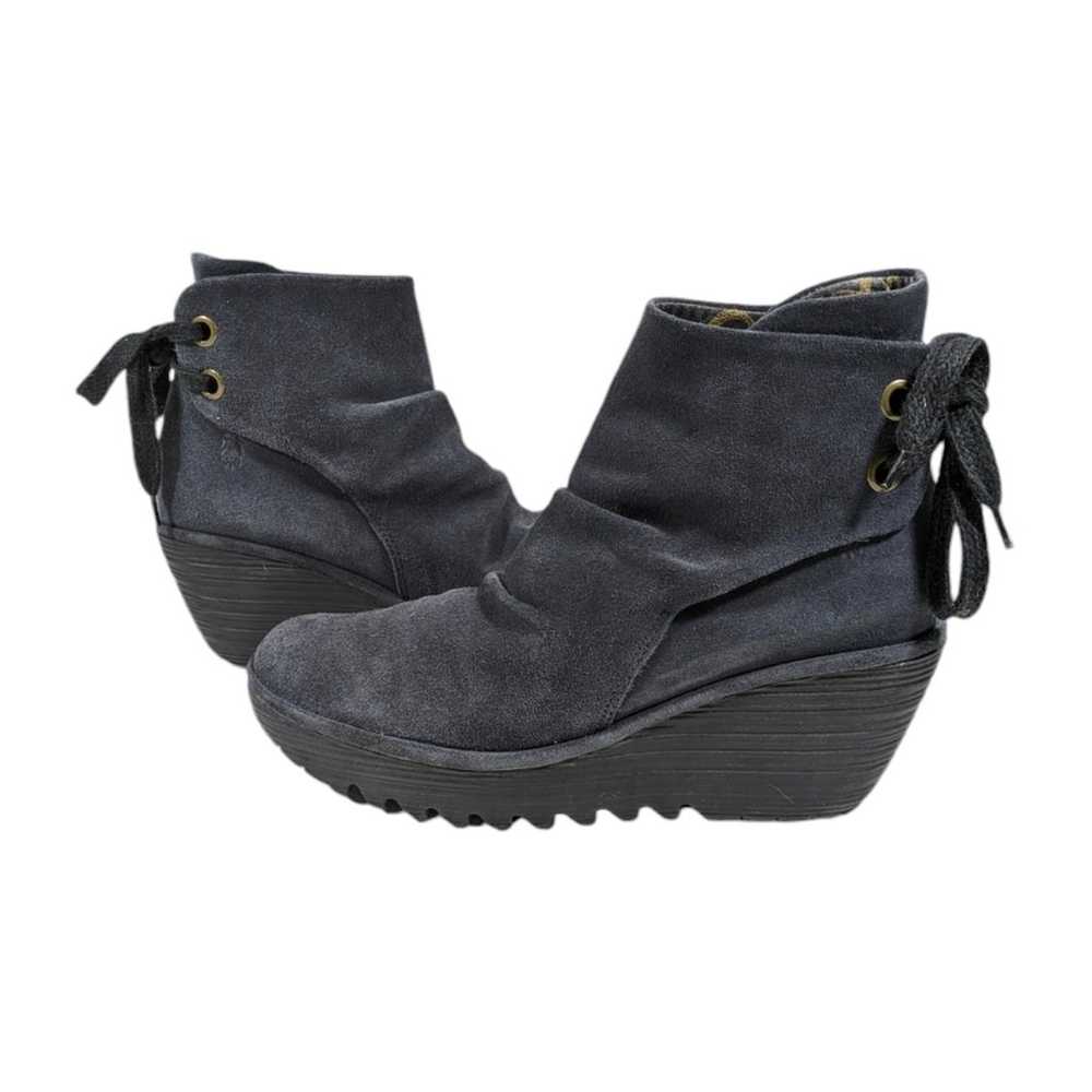 Fly London Yama  Booties GUC $149 Size 41 US 10  … - image 7