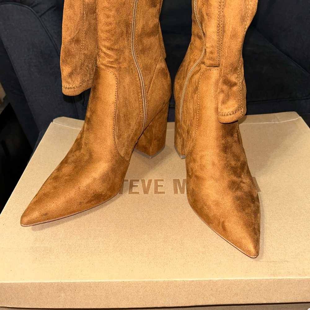 Steve Madden Huntley Knee High 26” Boots W/3.75” … - image 4