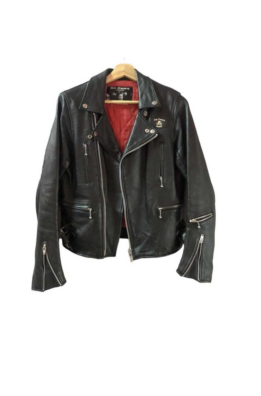 Japanese Brand × Leather Jacket × Malcolm McLaren… - image 1