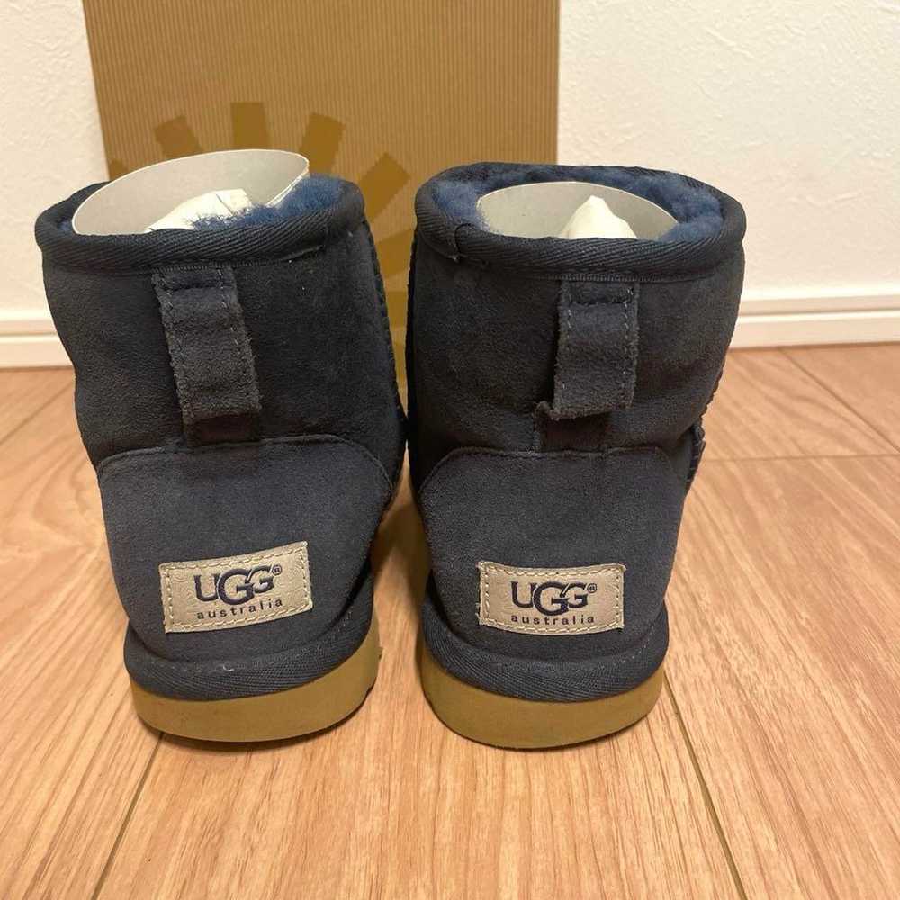 UGG Sheepskin Boots Classic Mini Navy, Cleaned - image 2