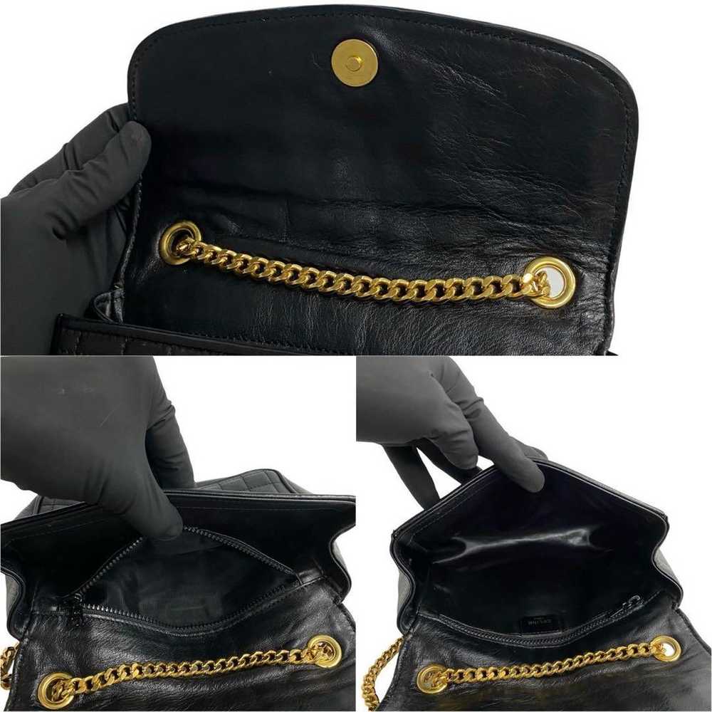 Celine Vintage Triomphe Mini Chain Shoulder Bag i… - image 7