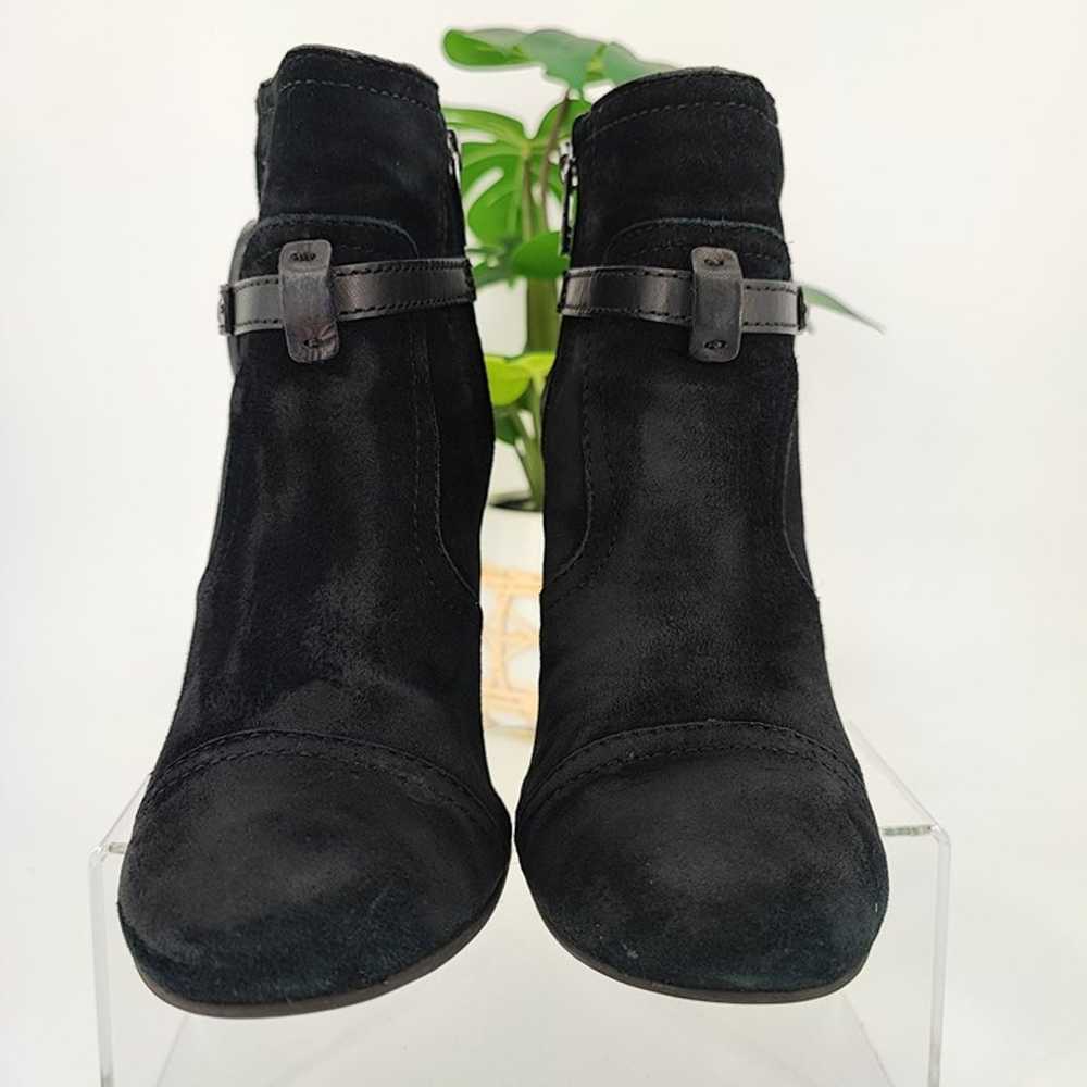 Tory Burch Woman’s Aaden Black Suede Wedge Angel … - image 2