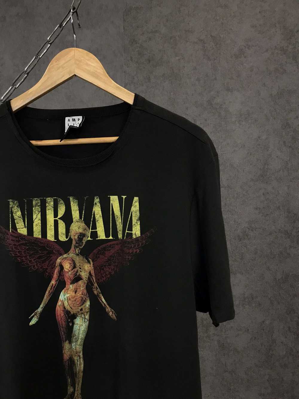 Band Tees × Nirvana × Rock Band Nirvana In Utero … - image 2