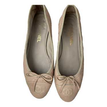 Chanel Leather ballet flats