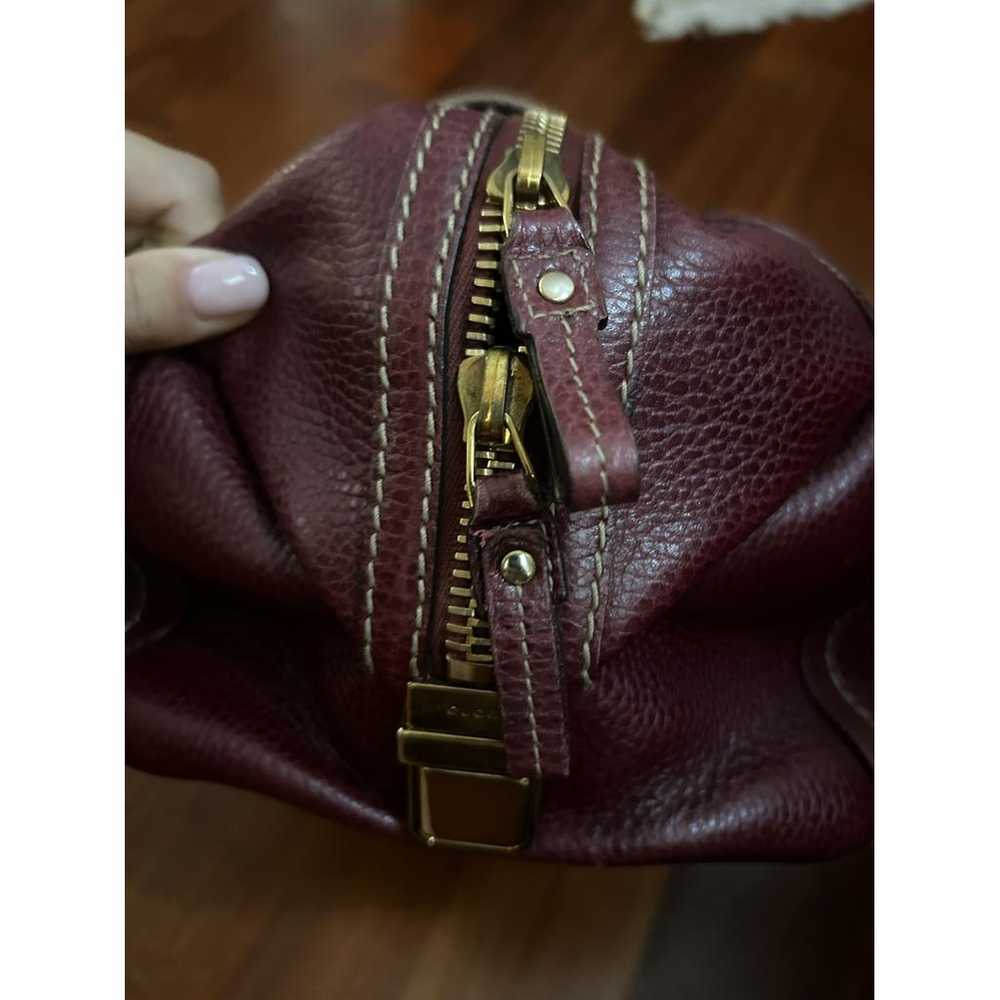 Gucci Boston leather bowling bag - image 9