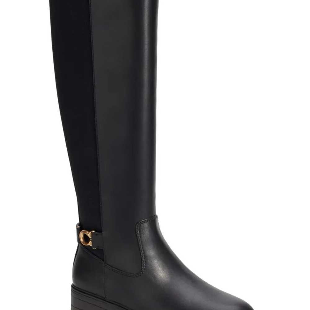 Coach Women’s Faith Knee High Lug Sole Riding Boo… - image 3