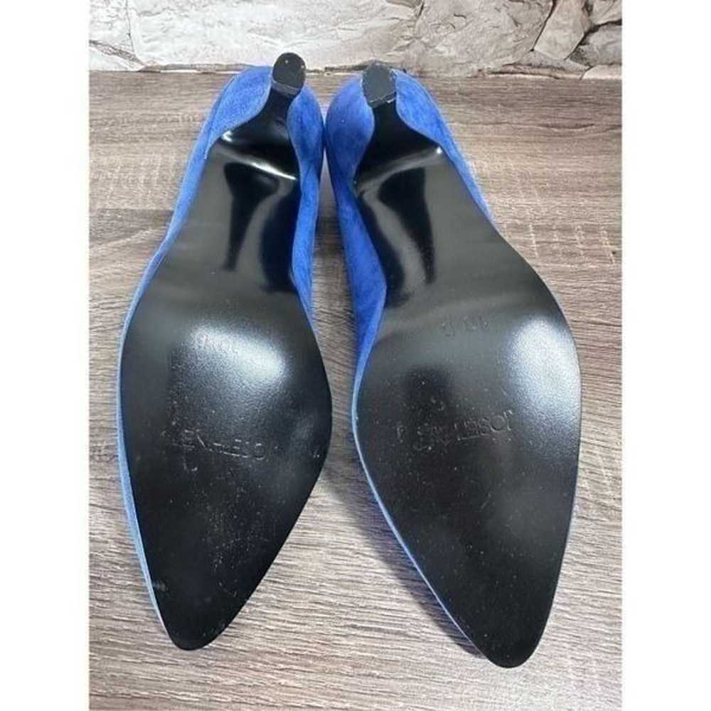 New Vintage Blue Suede Shoes by Josephine Size 10… - image 8