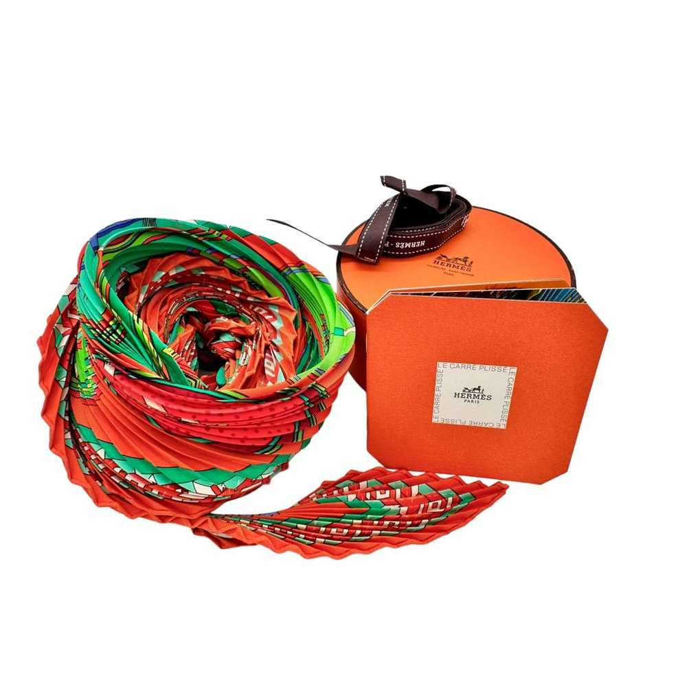 Hermès Losange silk scarf - image 7