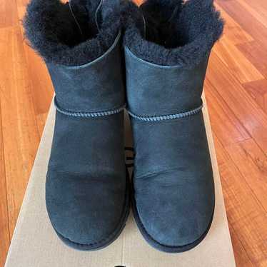 UGG Sheepskin Boots 1016501 Mini Bailey Bow II - image 1