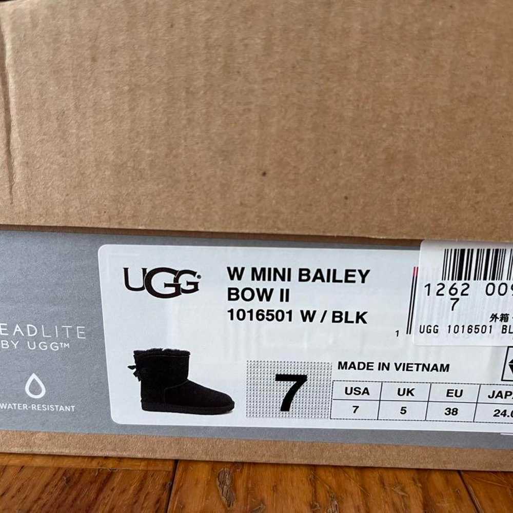 UGG Sheepskin Boots 1016501 Mini Bailey Bow II - image 8