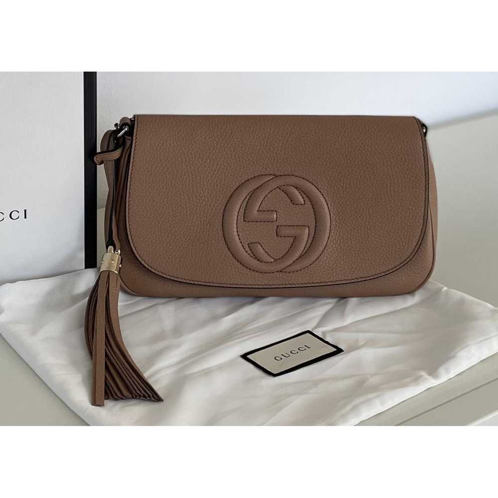 Gucci Soho Long Flap leather crossbody bag - image 2