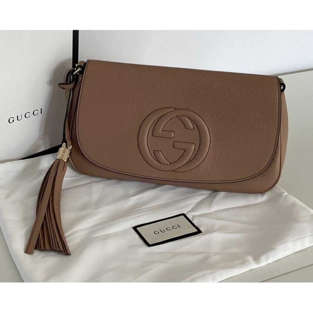 Gucci Soho Long Flap leather crossbody bag - image 3