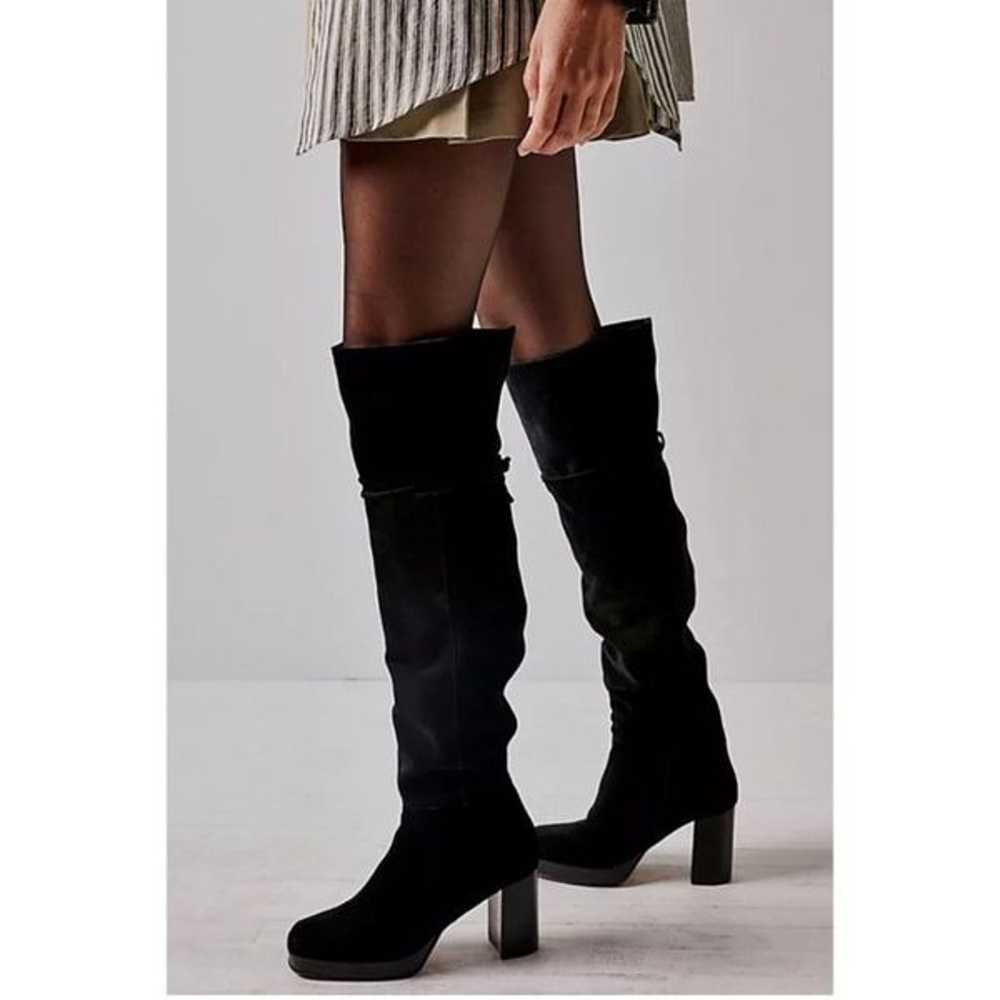 NEW Free People Echo Suede Over-the-Knee High Hee… - image 1