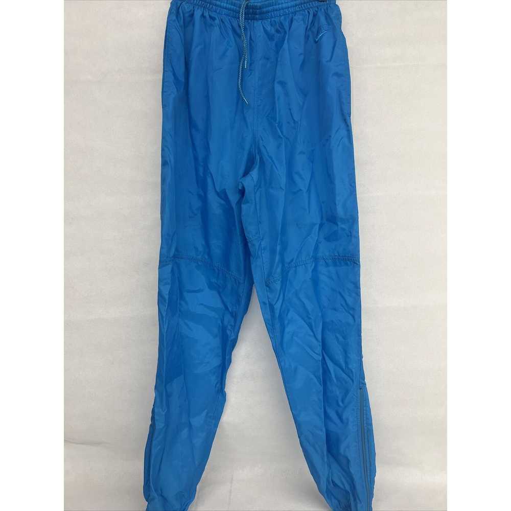 Nike VINTAGE Nike Pants Medium Blue Windbreaker A… - image 1