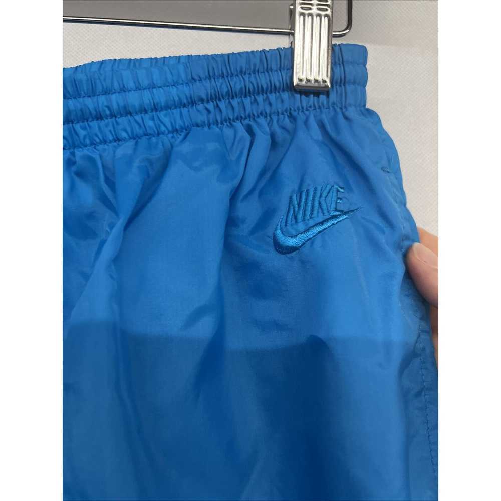 Nike VINTAGE Nike Pants Medium Blue Windbreaker A… - image 3