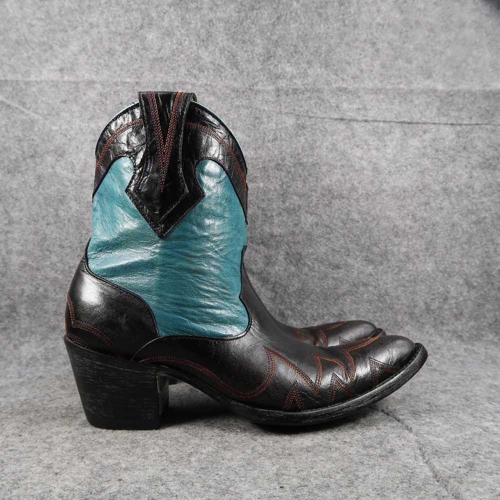 Old Gringo Boots Womens 7.5 Western Leather Embro… - image 2