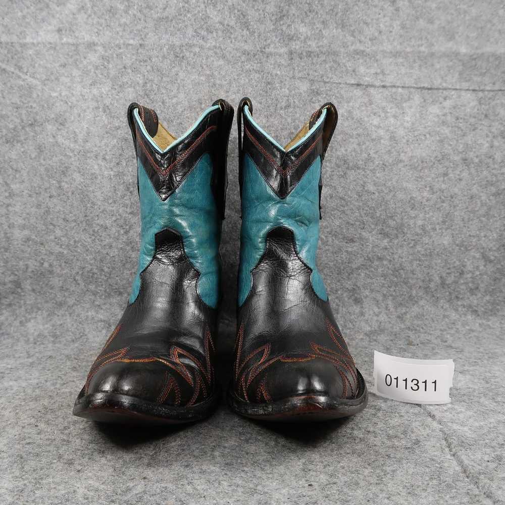 Old Gringo Boots Womens 7.5 Western Leather Embro… - image 3