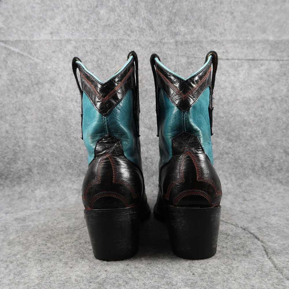 Old Gringo Boots Womens 7.5 Western Leather Embro… - image 5