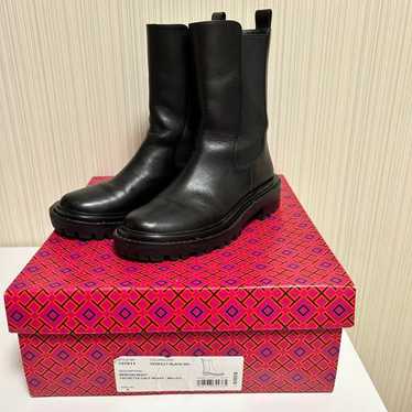 Tory Burch Chelsea Boots Lug Boots Black US6