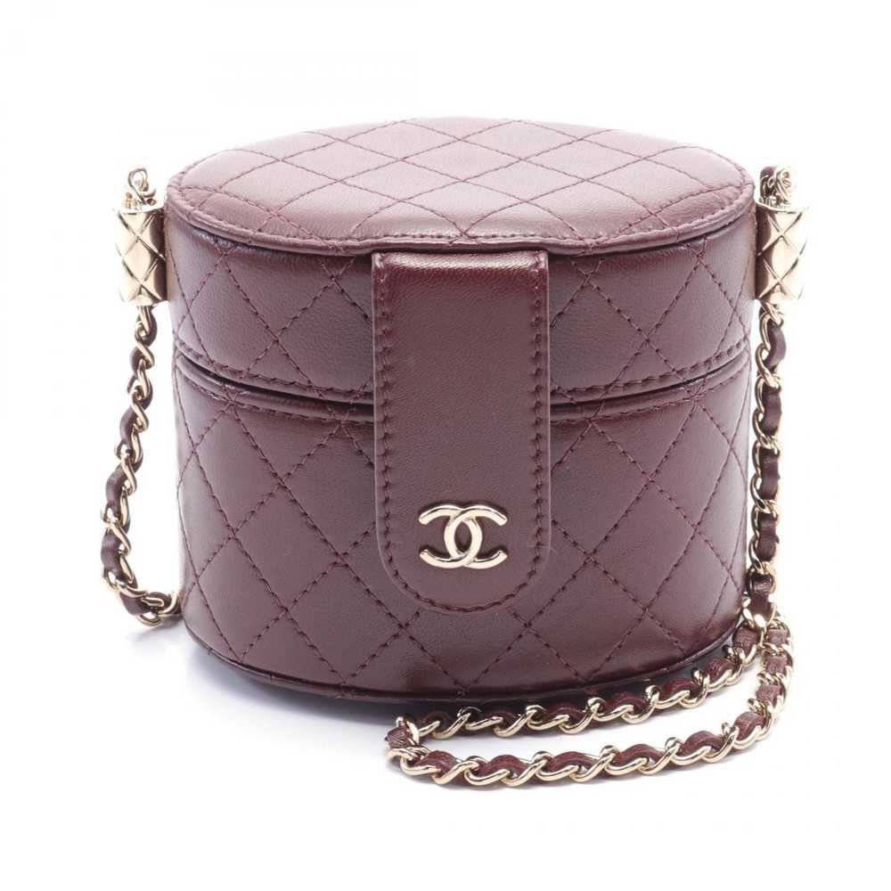 Chanel Chanel CC Allure Vanity Case Leather Shoul… - image 1